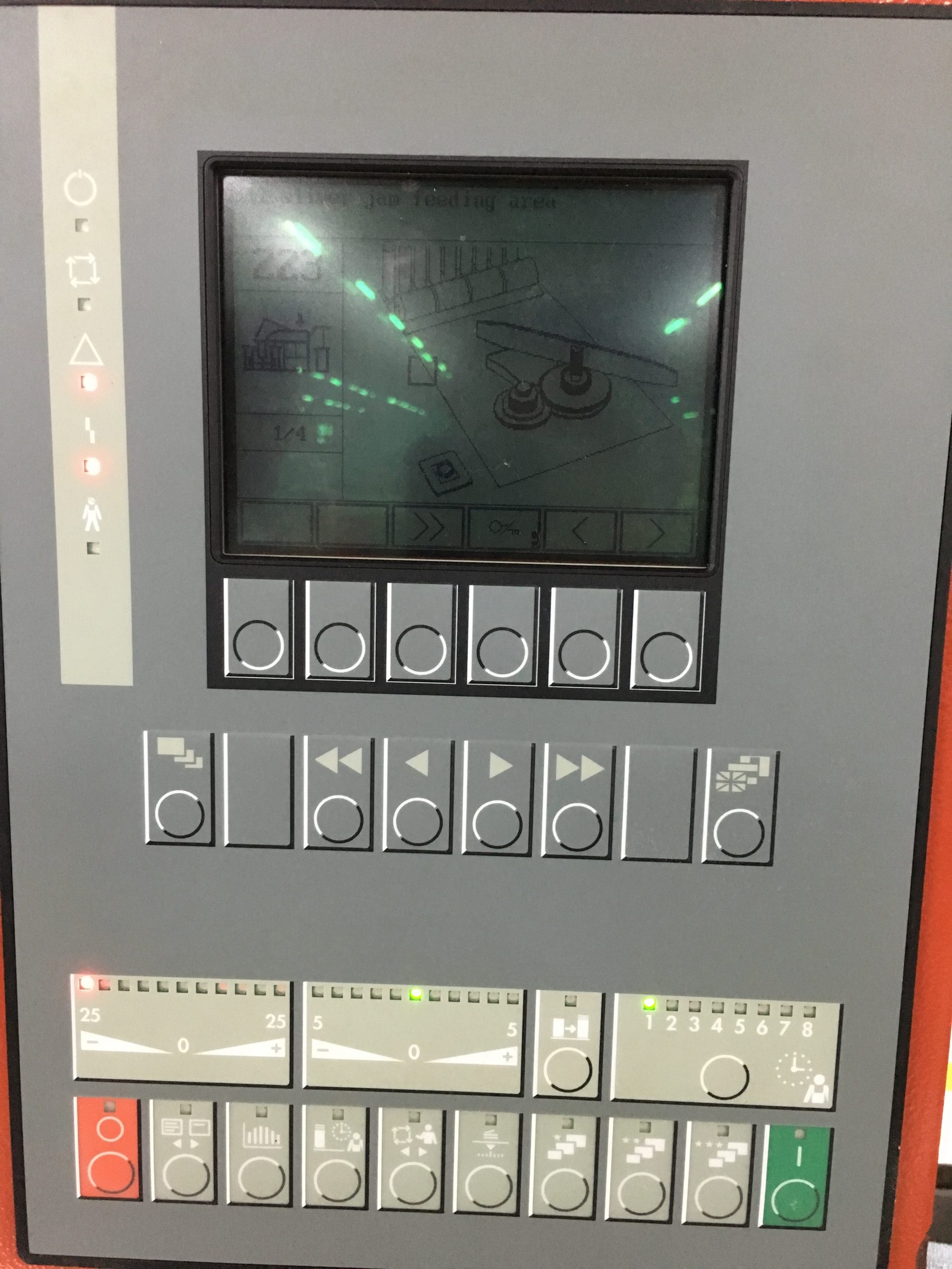 Màn hính máy ghép Rieter